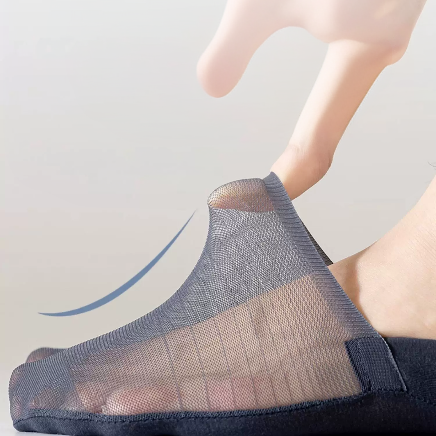 SheerStep Invisible Mesh Comfort Socks