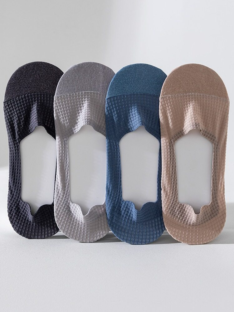 GripMesh No-Show Anti-Slip Socks