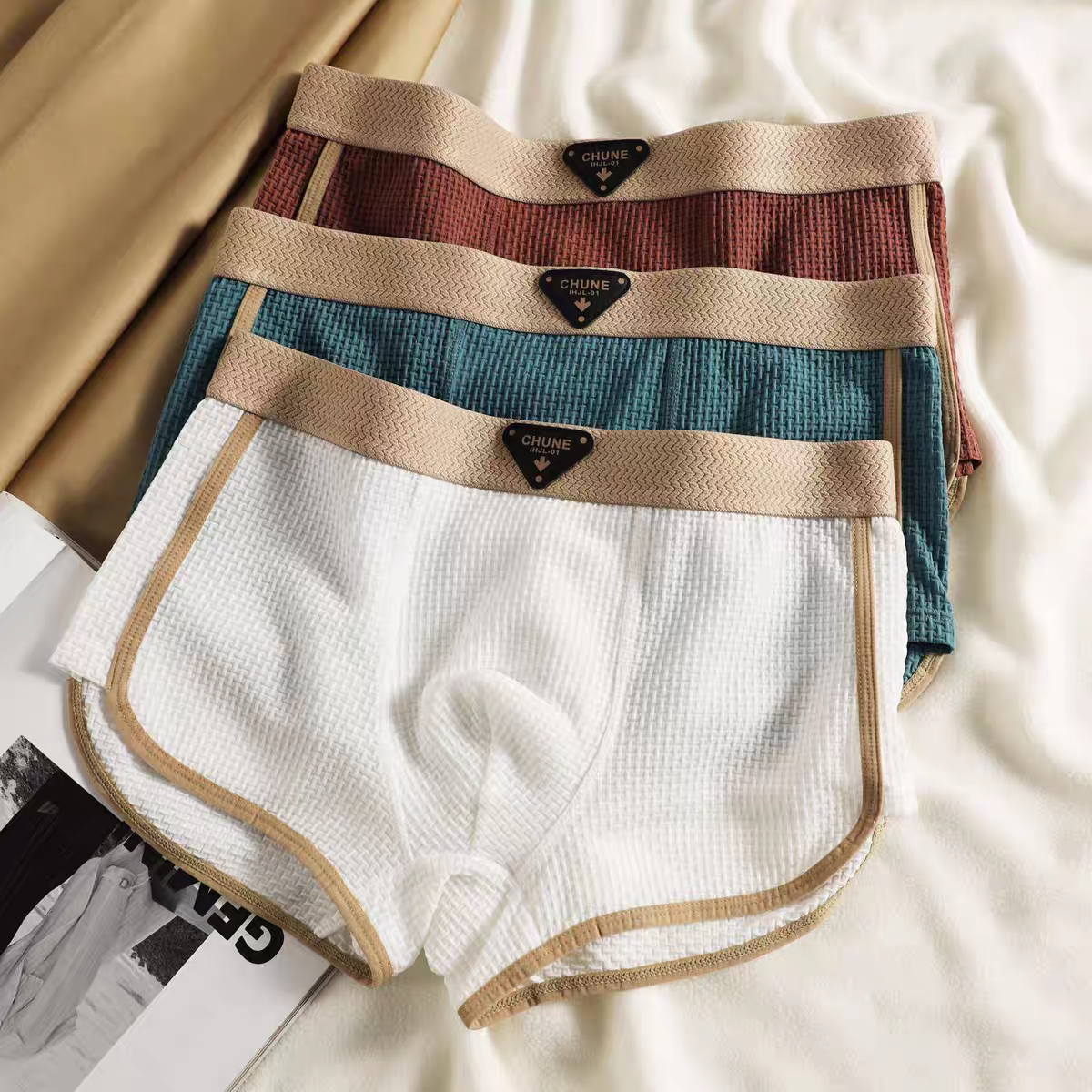 Loomcrest Waffle Knit Trunks